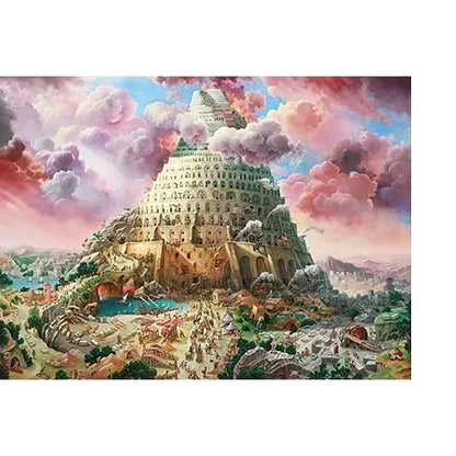 Castorland dėlionė Tower Of Babel 3000 det.