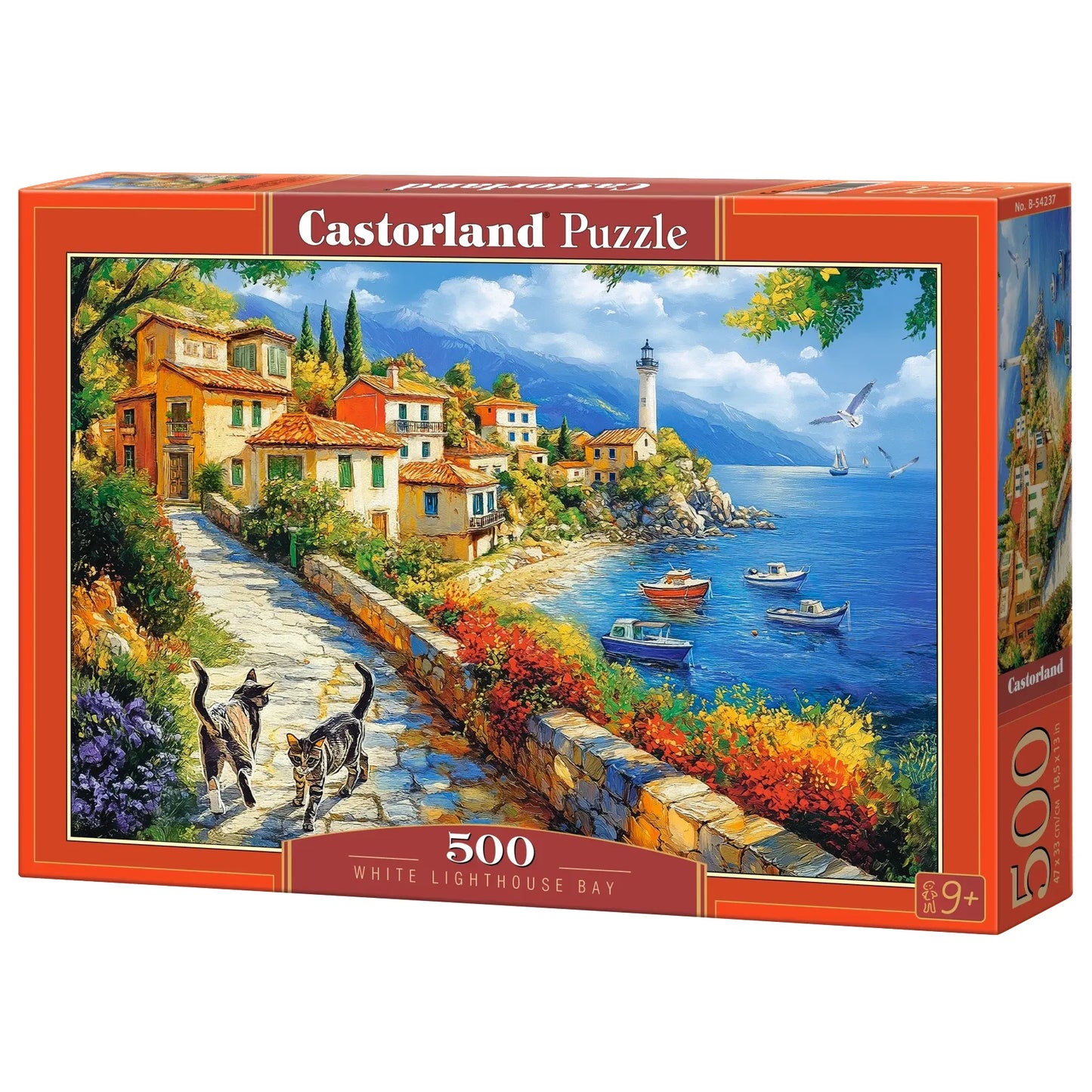 Castorland dėlionė White Lighthouse Bay 500 det