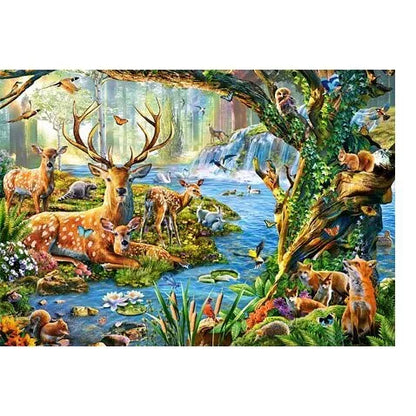 Castorland dėlionė Forest life 500 det