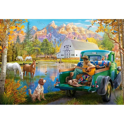 Castorland dėlionė Yellowstone 1500 det.