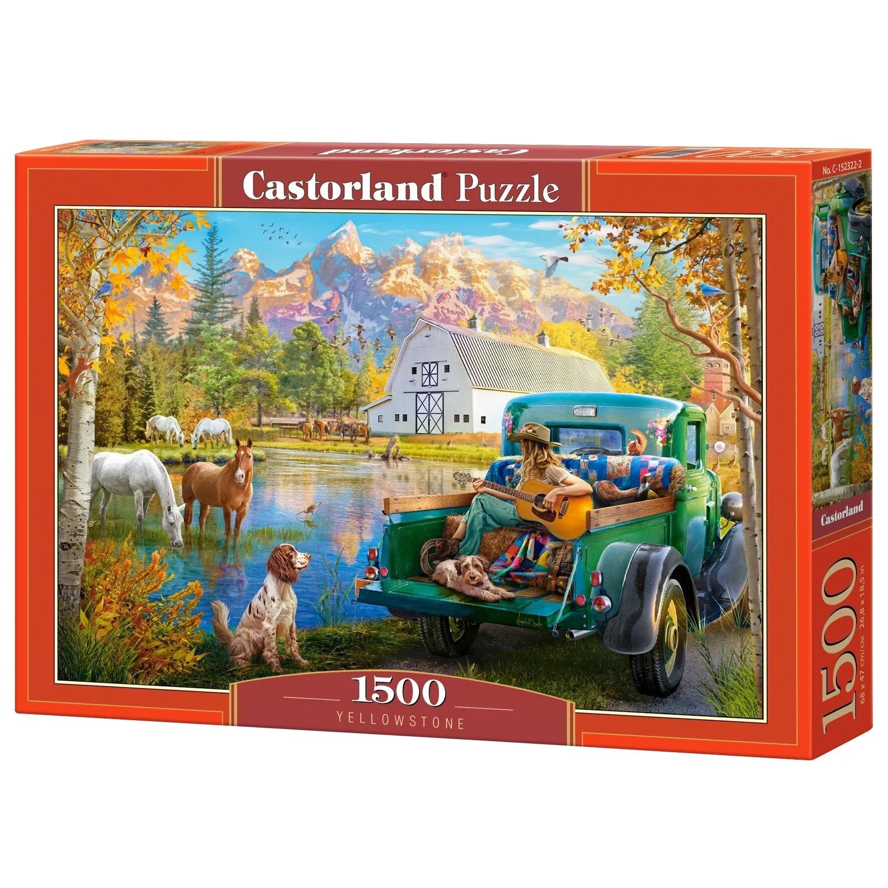 Castorland dėlionė Yellowstone 1500 det.