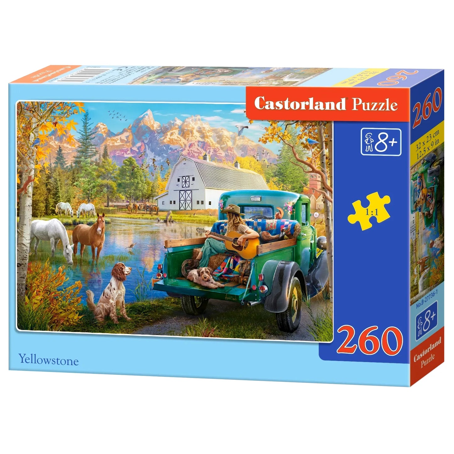 Castorland dėlionė Yellowstone 260 det