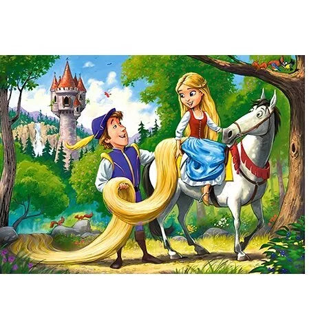 Castorland dėlionės  Rapunzel 60 det.