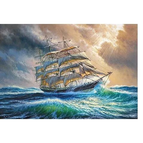 Castorland dėllionė SAILING AGAINST ALL ODDS 1000 det.