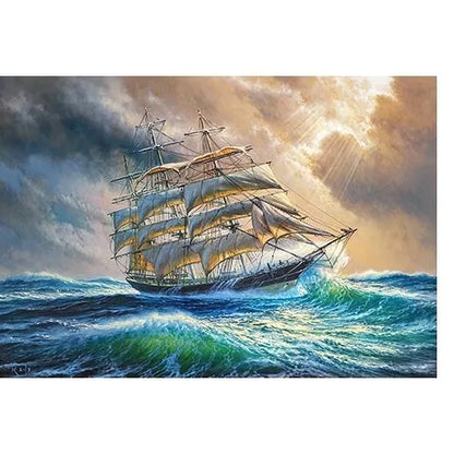 Castorland dėllionė SAILING AGAINST ALL ODDS 1000 det.