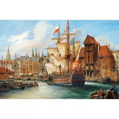 Castorland dėllionė  COPY OF THE OLD GDANSK 1000 det.