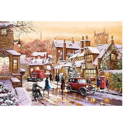 Castorland dėllionė Vintage Winterland 1000 det.