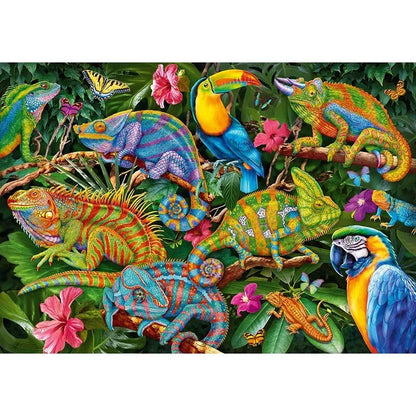 CherryPazzi dėlionė Amazing Chameleonas 2000 det.