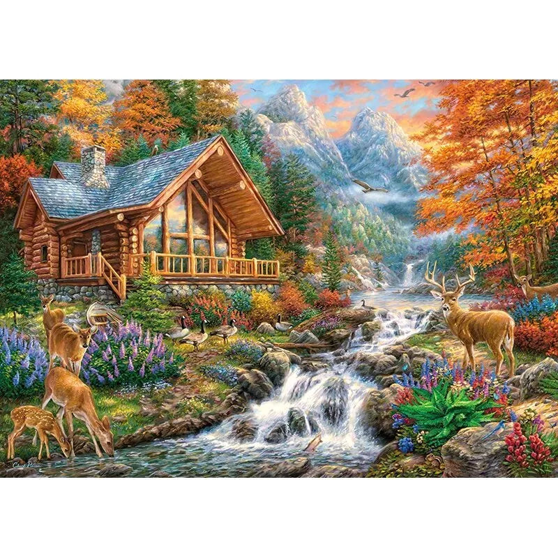 CherryPazzi dėlionė Alpine Sereniti 1000 det.