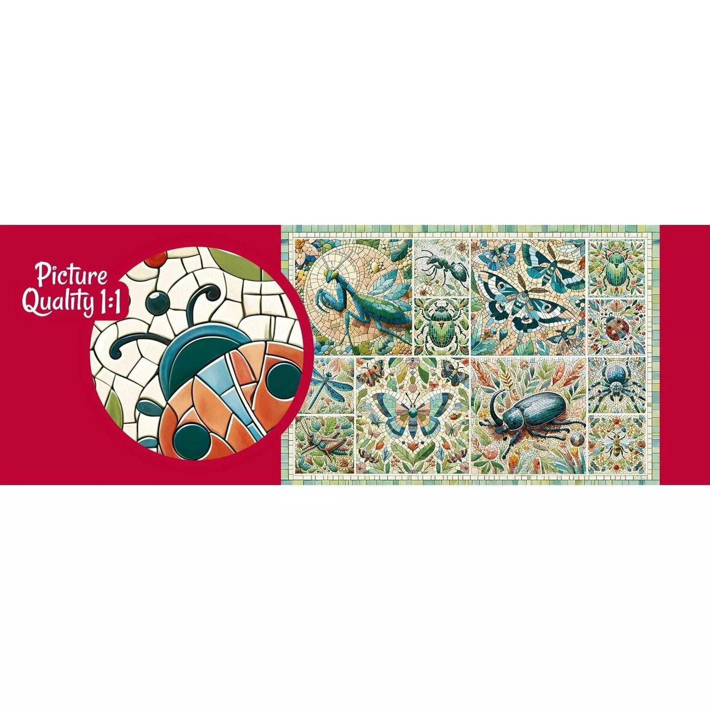 CherryPazzi Mosaic of the Miniature Wild 1000 det