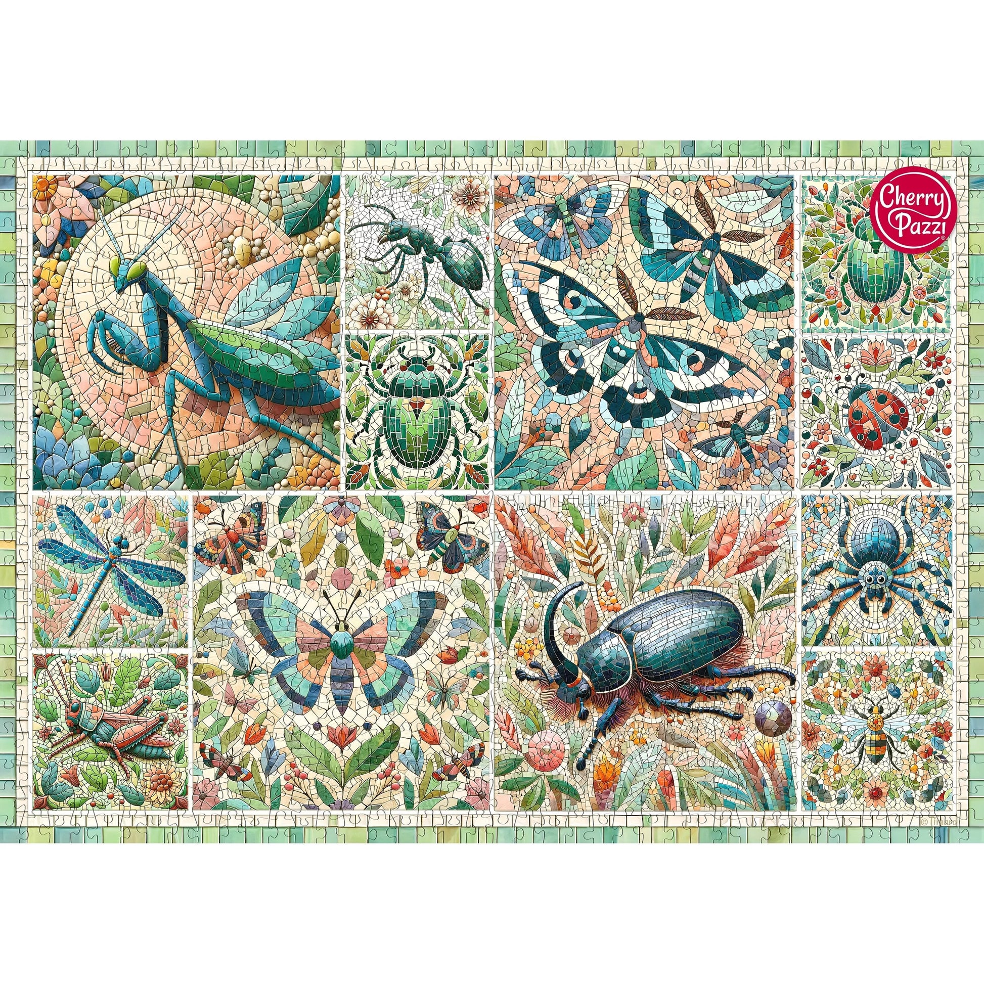 CherryPazzi Mosaic of the Miniature Wild 1000 det