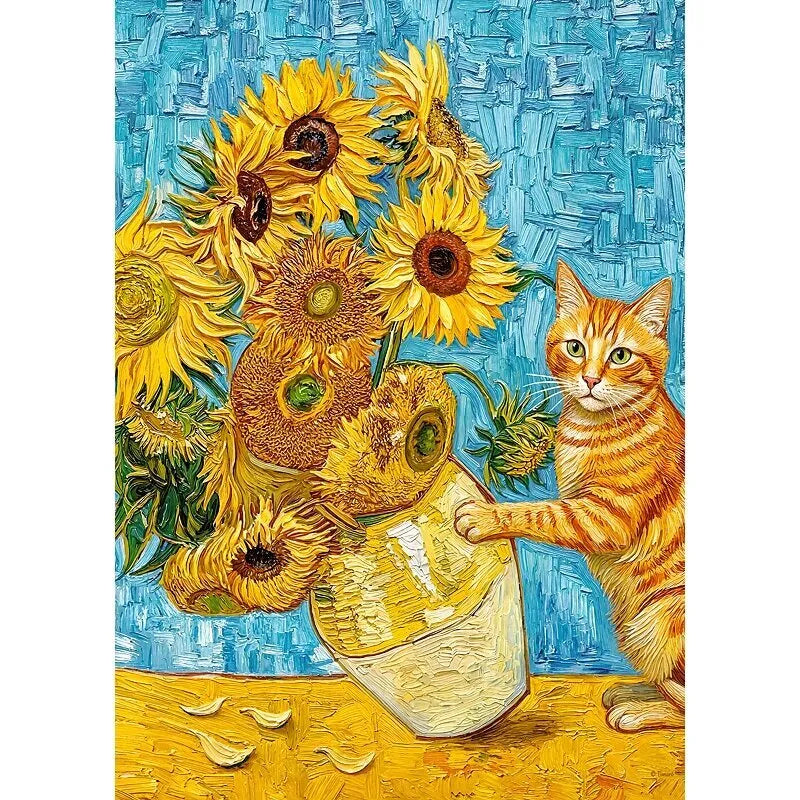 CherryPazzi Cat & Art 1000 det