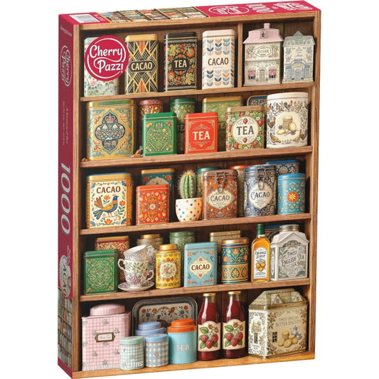 CherryPazzi dėlionė A Treasury of Tins 1000 det