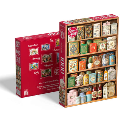 CherryPazzi dėlionė A Treasury of Tins 1000 det