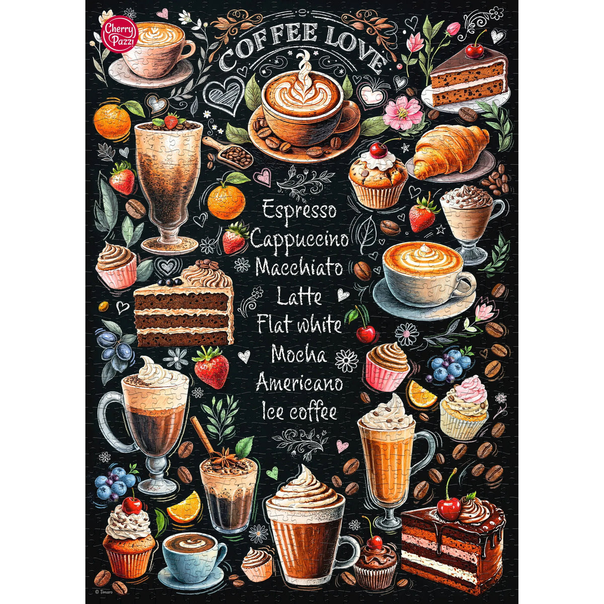 CherryPazzi dėlionė Coffee Time 1000 det
