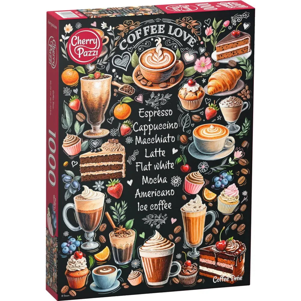 CherryPazzi dėlionė Coffee Time 1000 det