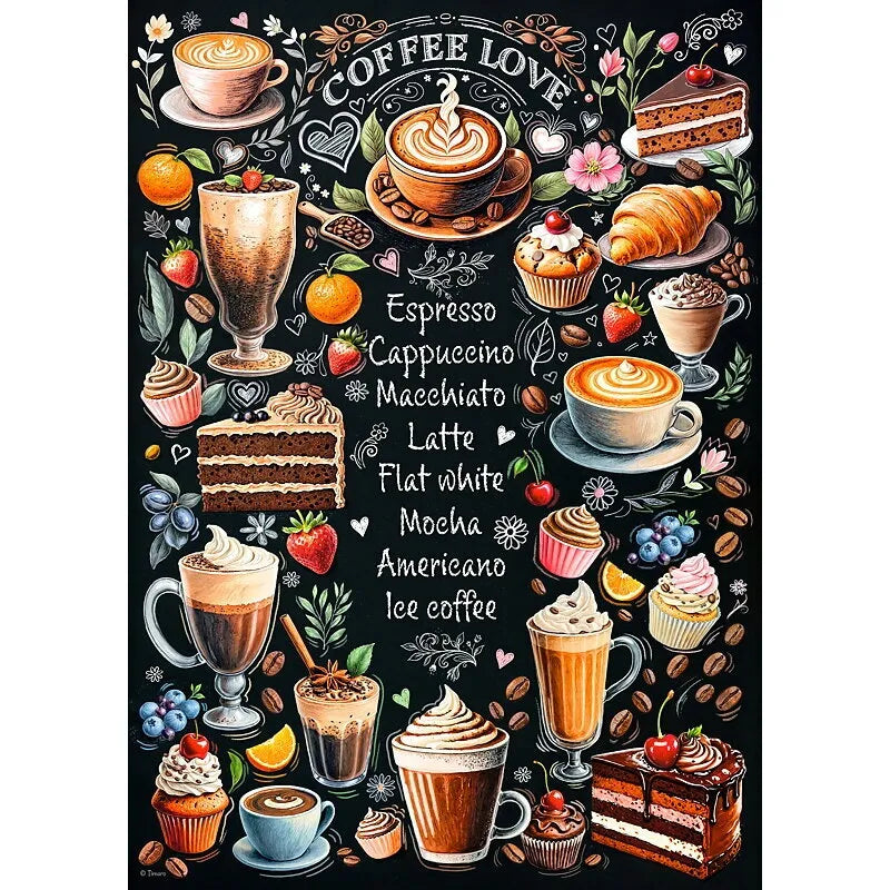 CherryPazzi dėlionė Coffee Time 1000 det