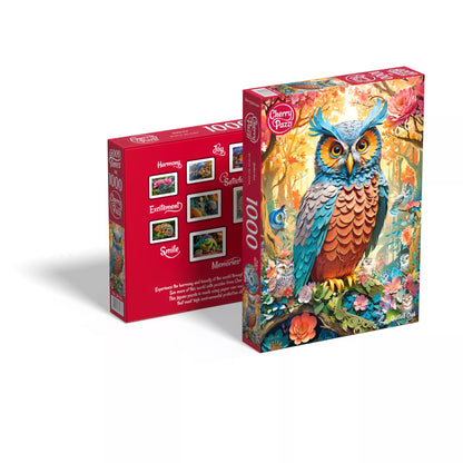 CherryPazzi dėlionė Quilled Owl 1000 det