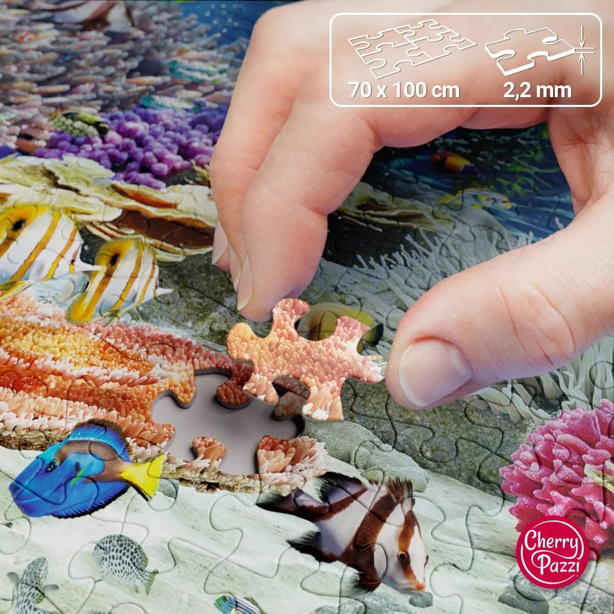 CherryPazzi dėlionė Coral Reef Paradise 2000 det.