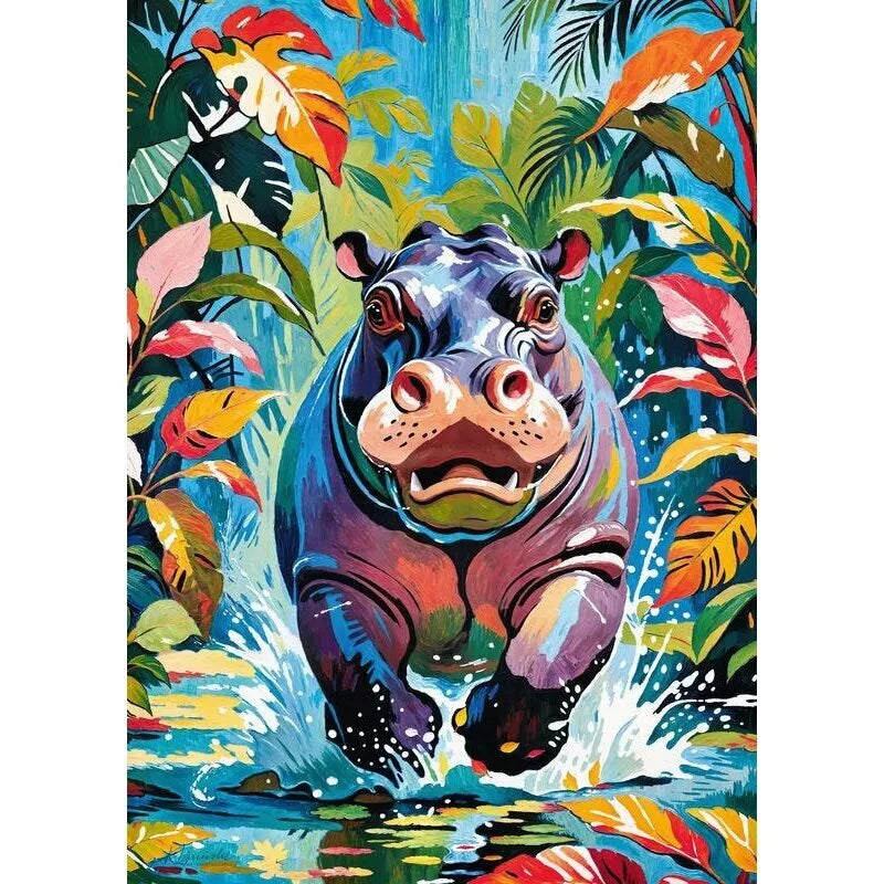 CherryPazzi dėlionė Happy Hippo 500 det