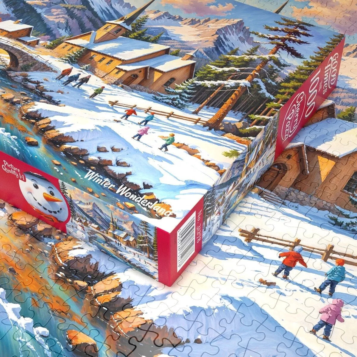 CherryPazzi dėlionė Winter Wonderland 1000 det