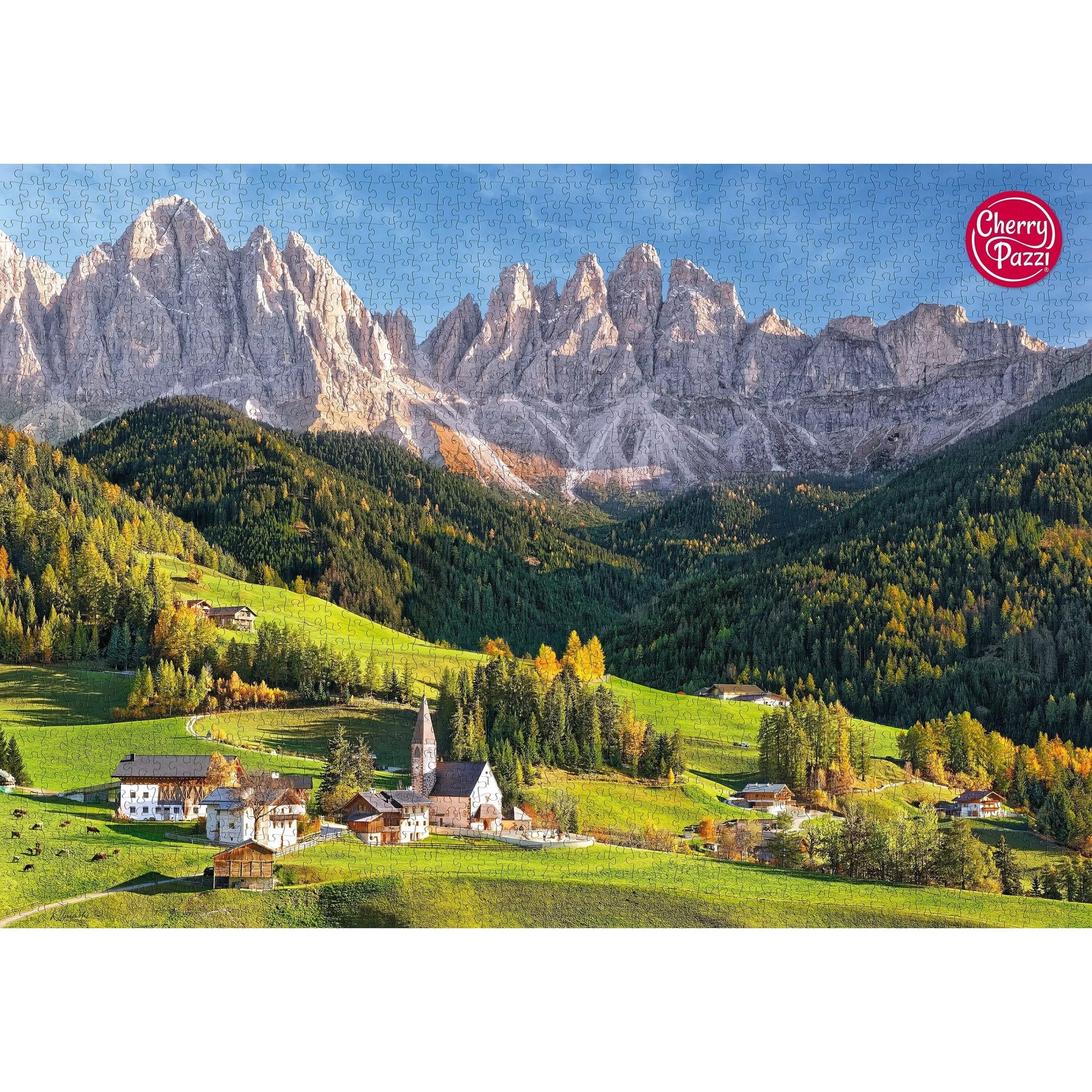 CherryPazzi dėlionė Val di Funes 2000 det.