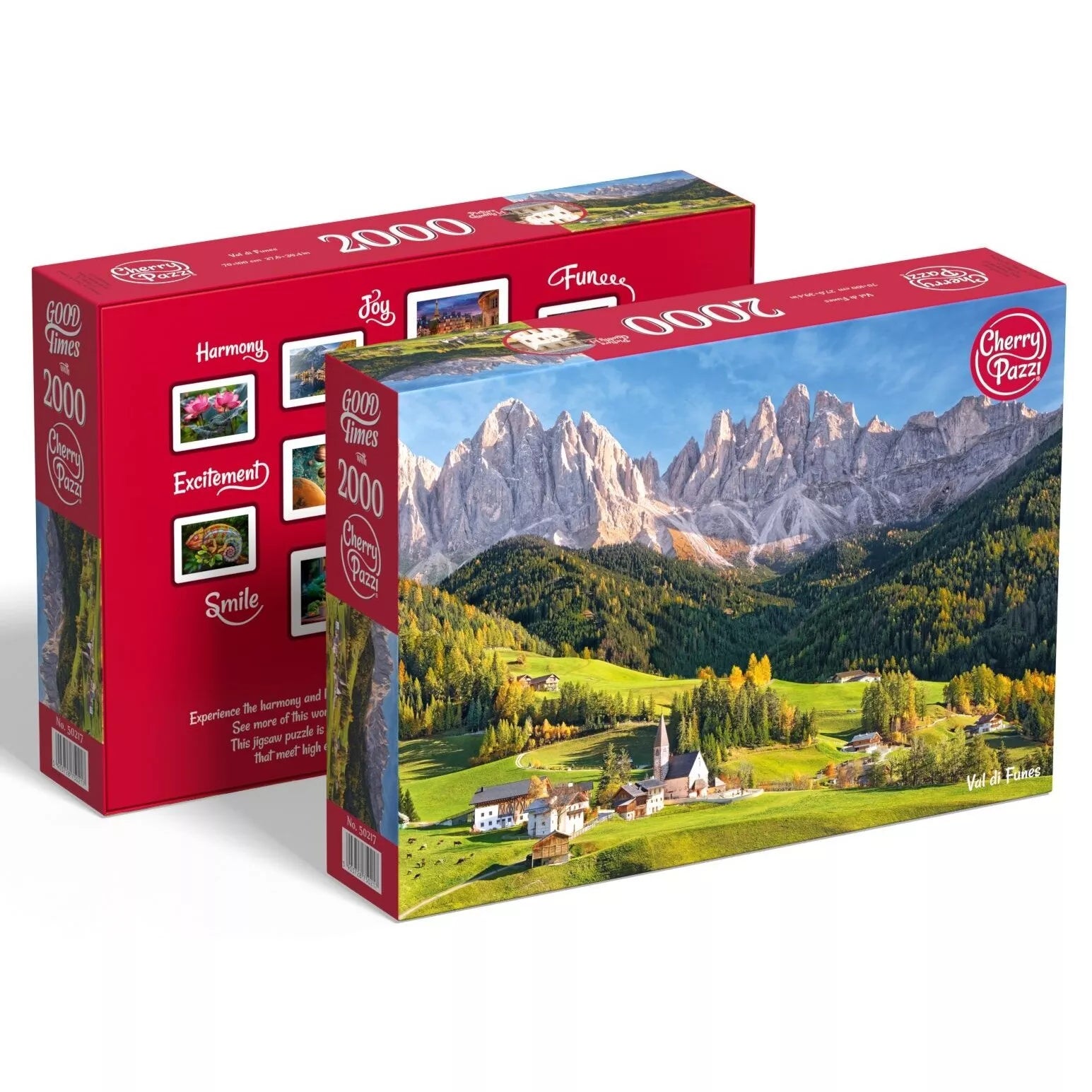 CherryPazzi dėlionė Val di Funes 2000 det.