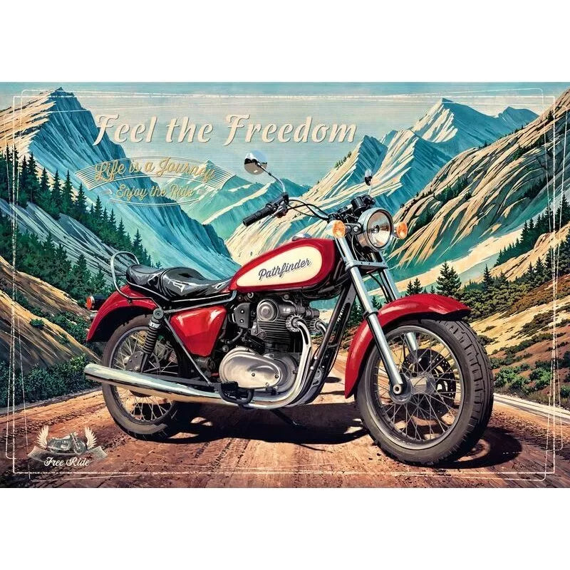 CherryPazzi dėlionė Feel the Freedom 1000 det