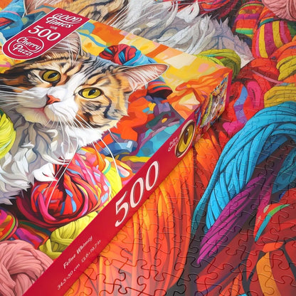 CherryPazzi dėlionė Feline Whimsy 500 det