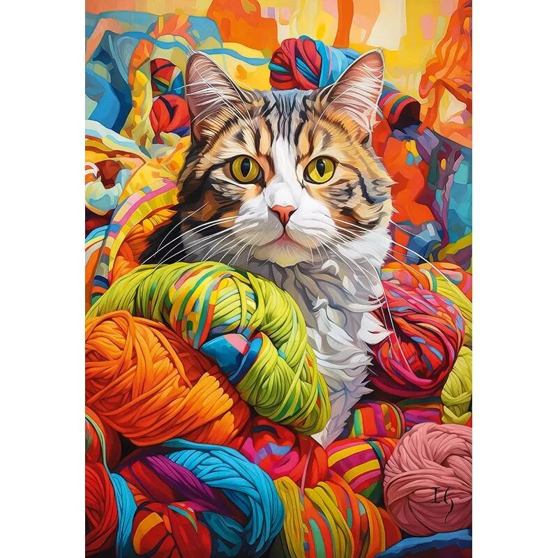 CherryPazzi dėlionė Feline Whimsy 500 det