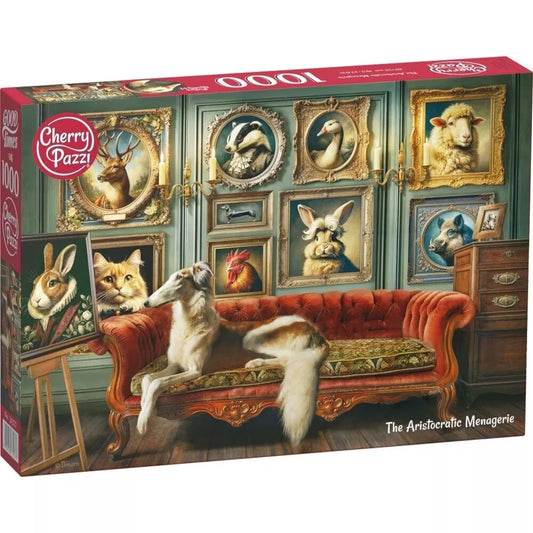 CherryPazzi dėlionė The Aristocratic Menagerie 1000 det