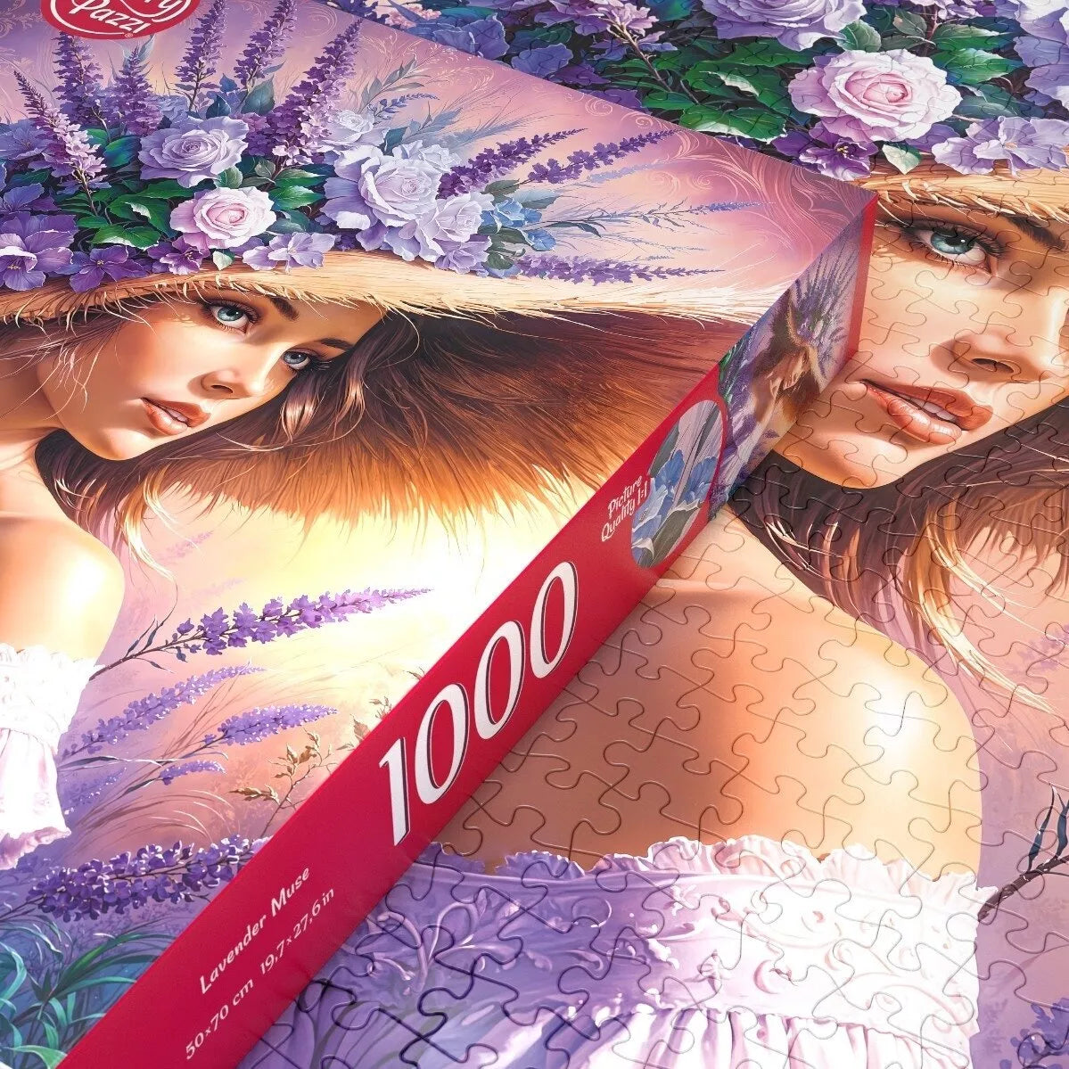 CherryPazzi dėlionė Lavender Muse 1000 det