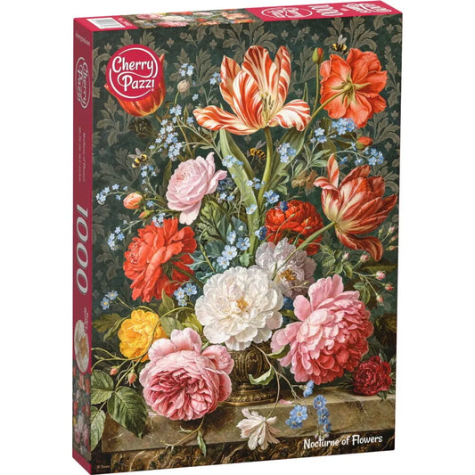 CherryPazzi dėlionė Nocturne of Flowers 1000 det
