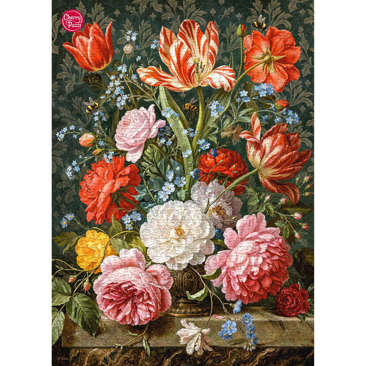 CherryPazzi dėlionė Nocturne of Flowers 1000 det