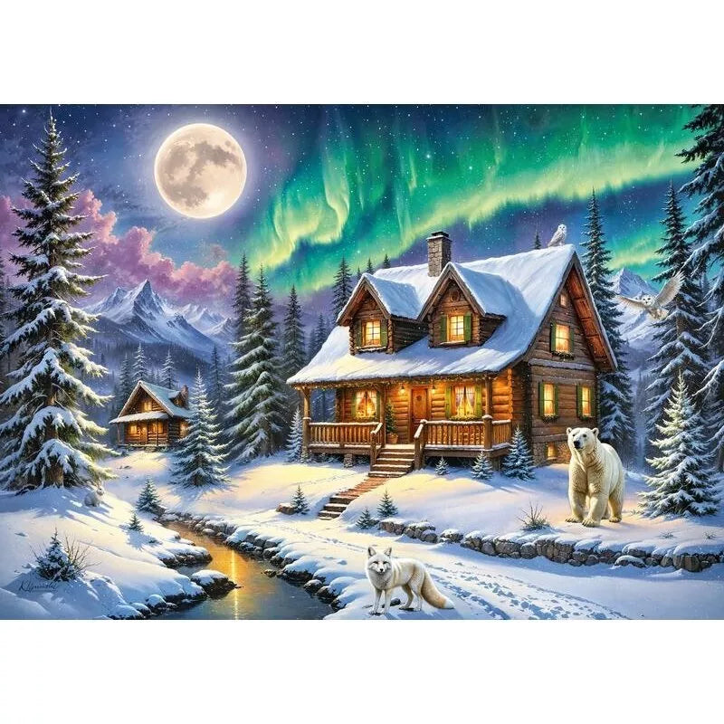 CherryPazzi dėlionė Northern Lights 1000 det