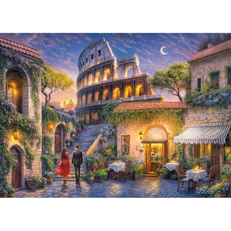 CherryPazzi dėlionė Romantic Rome 1000 det