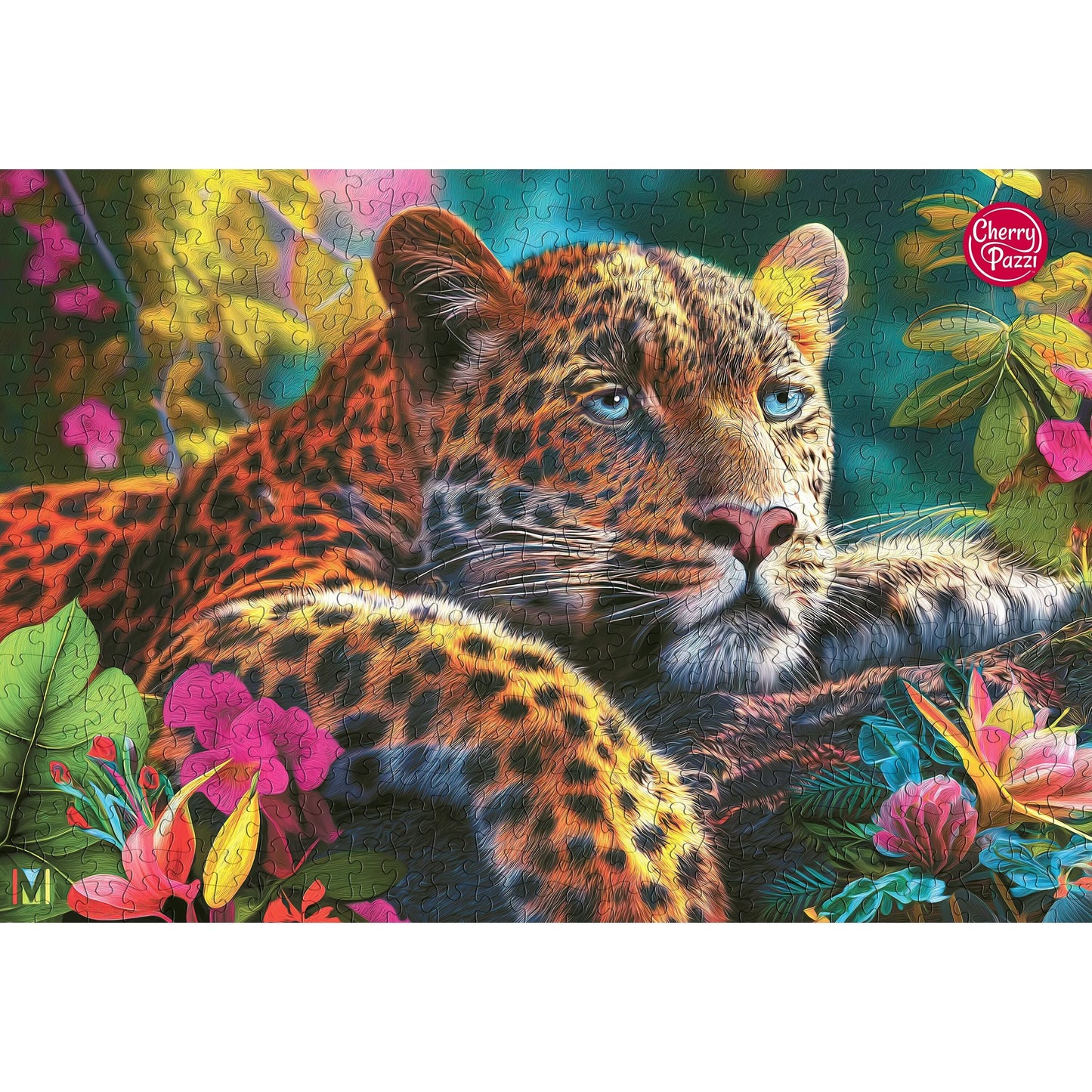CherryPazzi dėlionė Reclining Leopard 500 det