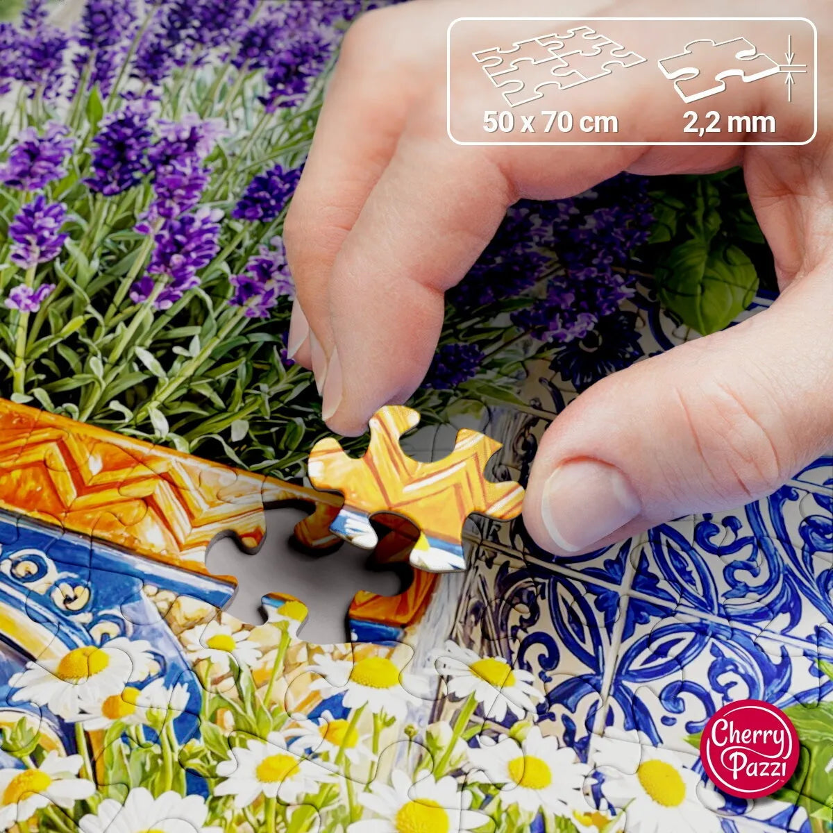 CherryPazzi dėlionė  Pottery in Bloom 1000 det
