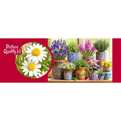 CherryPazzi dėlionė  Pottery in Bloom 1000 det