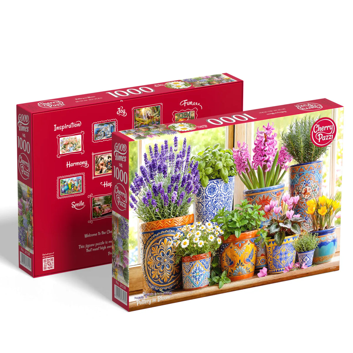 CherryPazzi dėlionė  Pottery in Bloom 1000 det