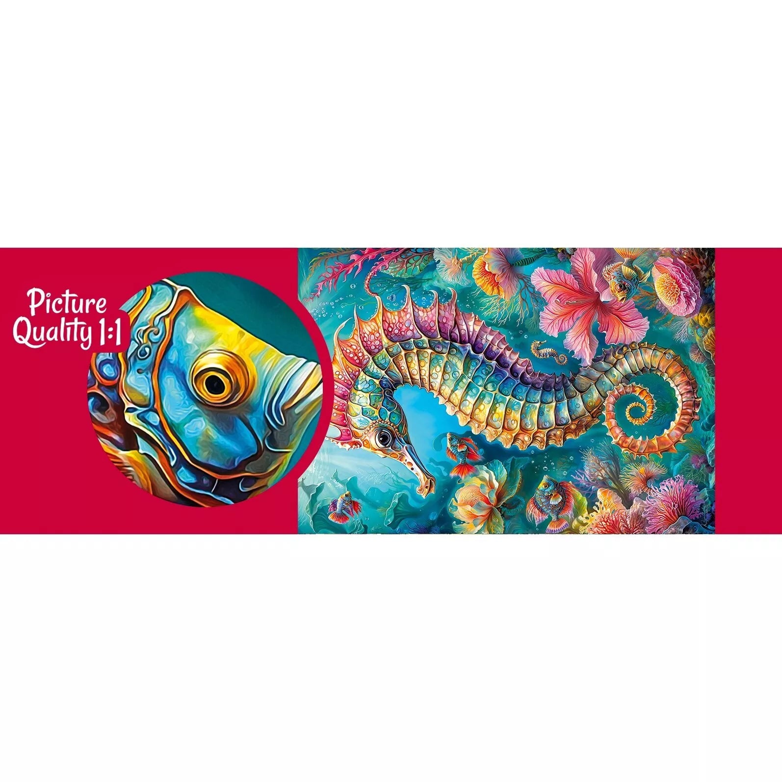 CherryPazzi dėlionė Seahorse 1000 det