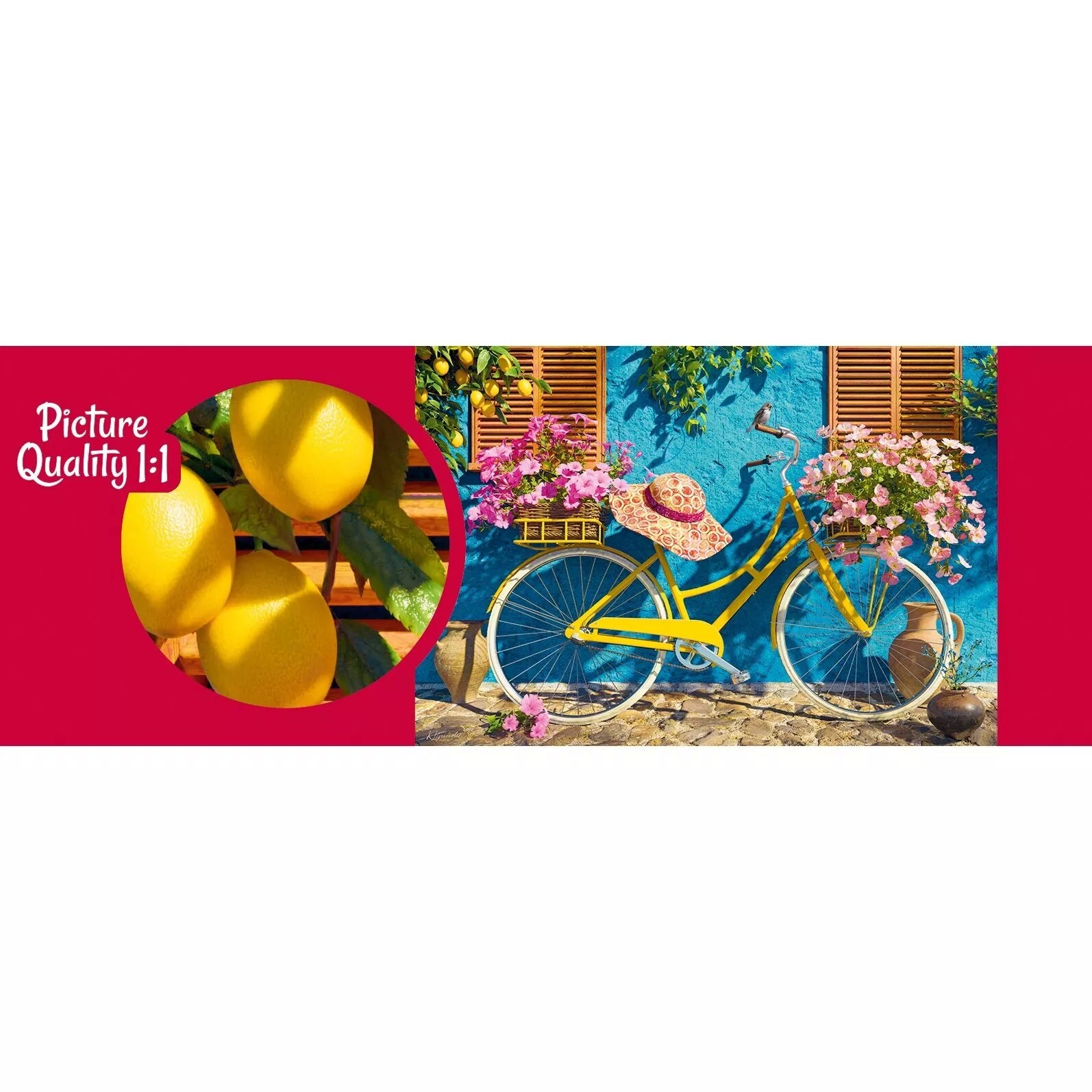 CherryPazzi dėlionė Lemon Bike 1000 det