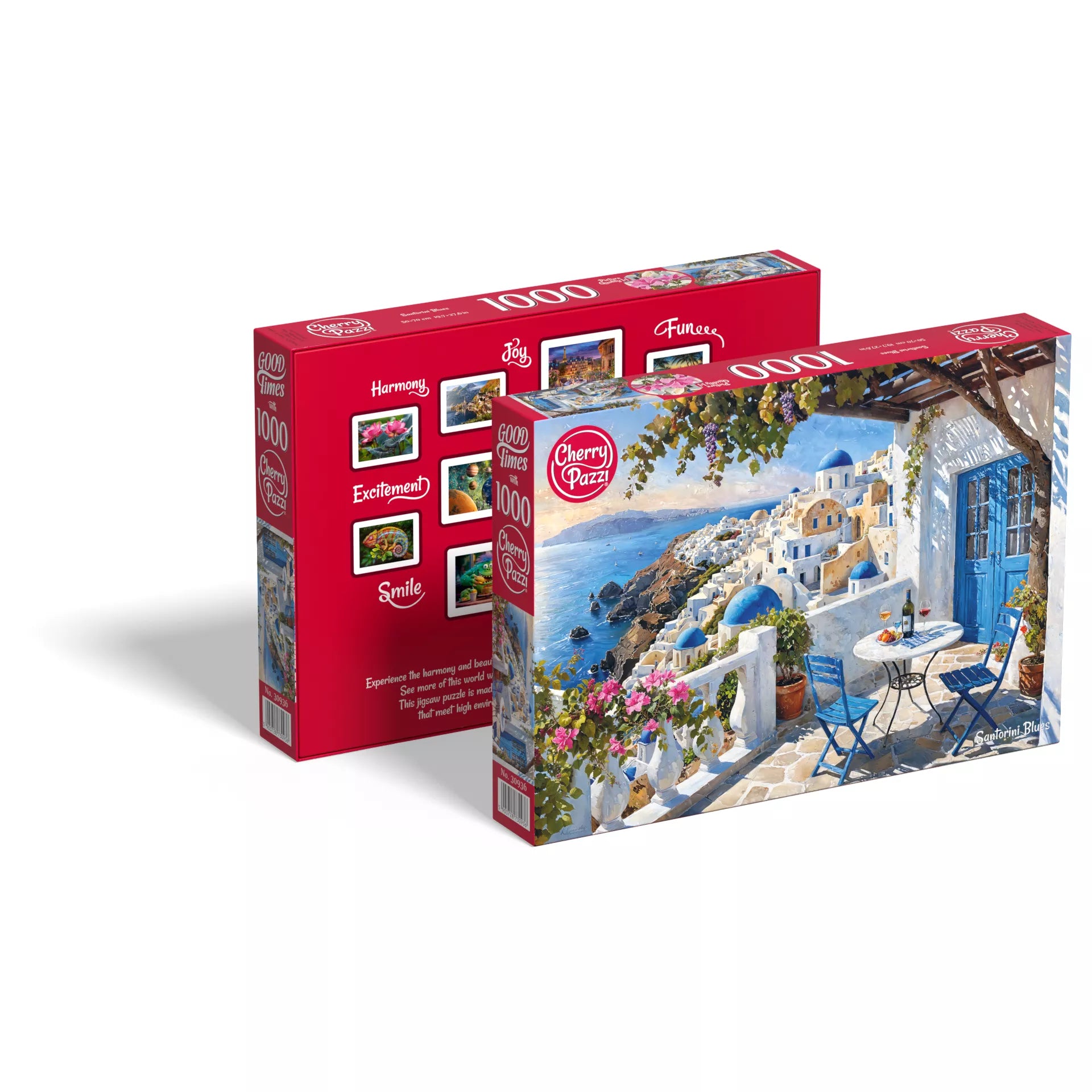 CherryPazzi dėlionė Santorini Blues 1000 det