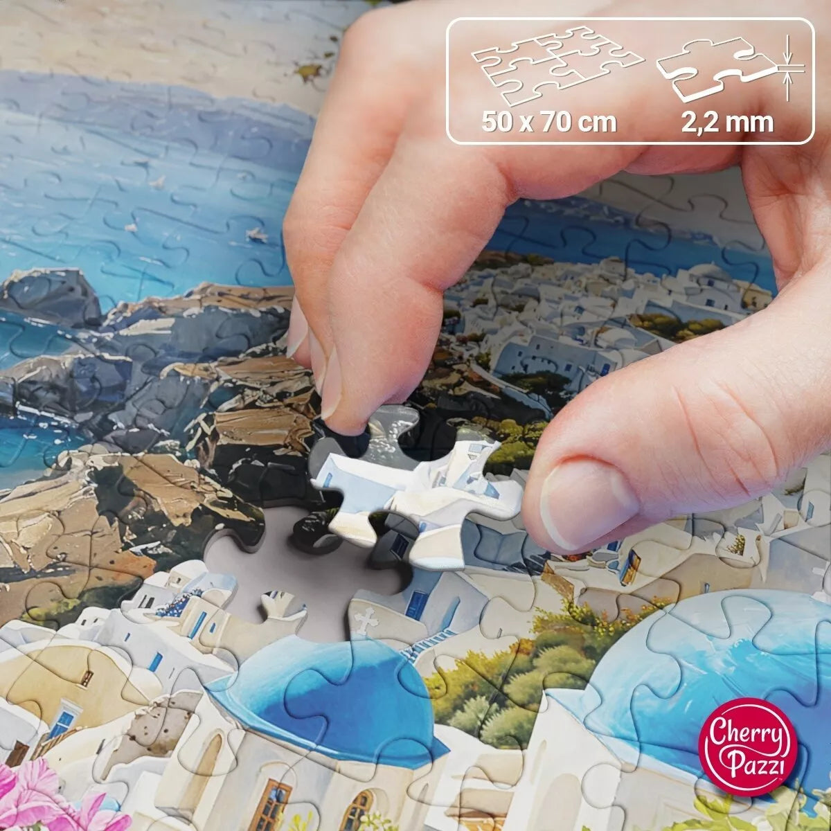 CherryPazzi dėlionė Santorini Blues 1000 det