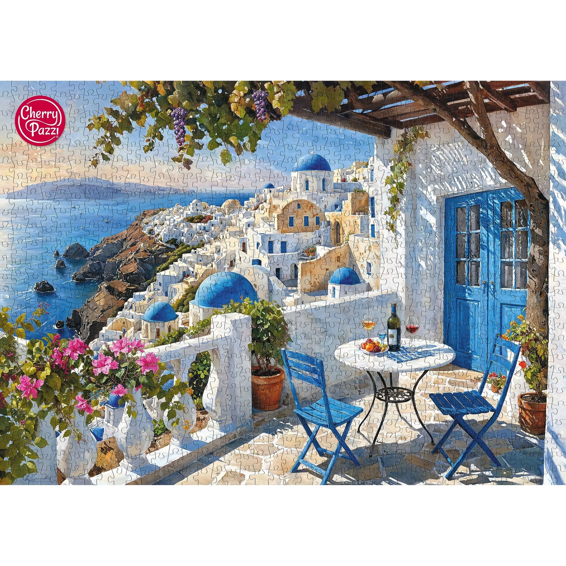 CherryPazzi dėlionė Santorini Blues 1000 det