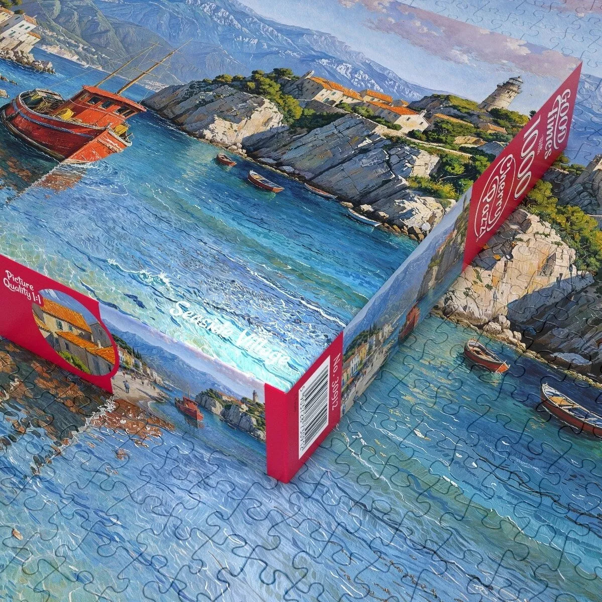 CherryPazzi dėlionė Seaside Village 1000 det
