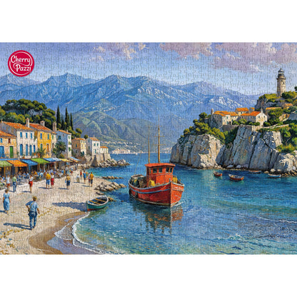 CherryPazzi dėlionė Seaside Village 1000 det