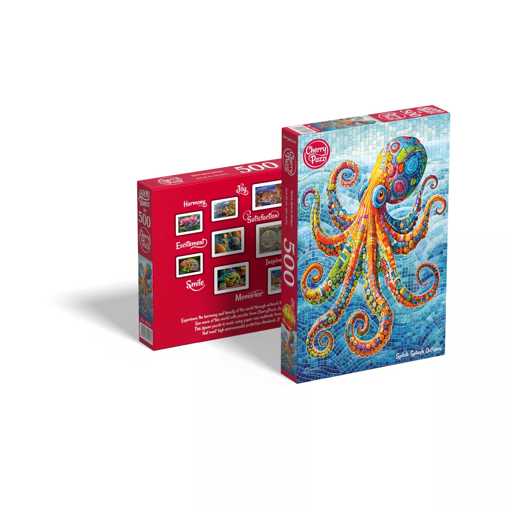 CherryPazzi dėlionė Splish Splash Octopus 500 det