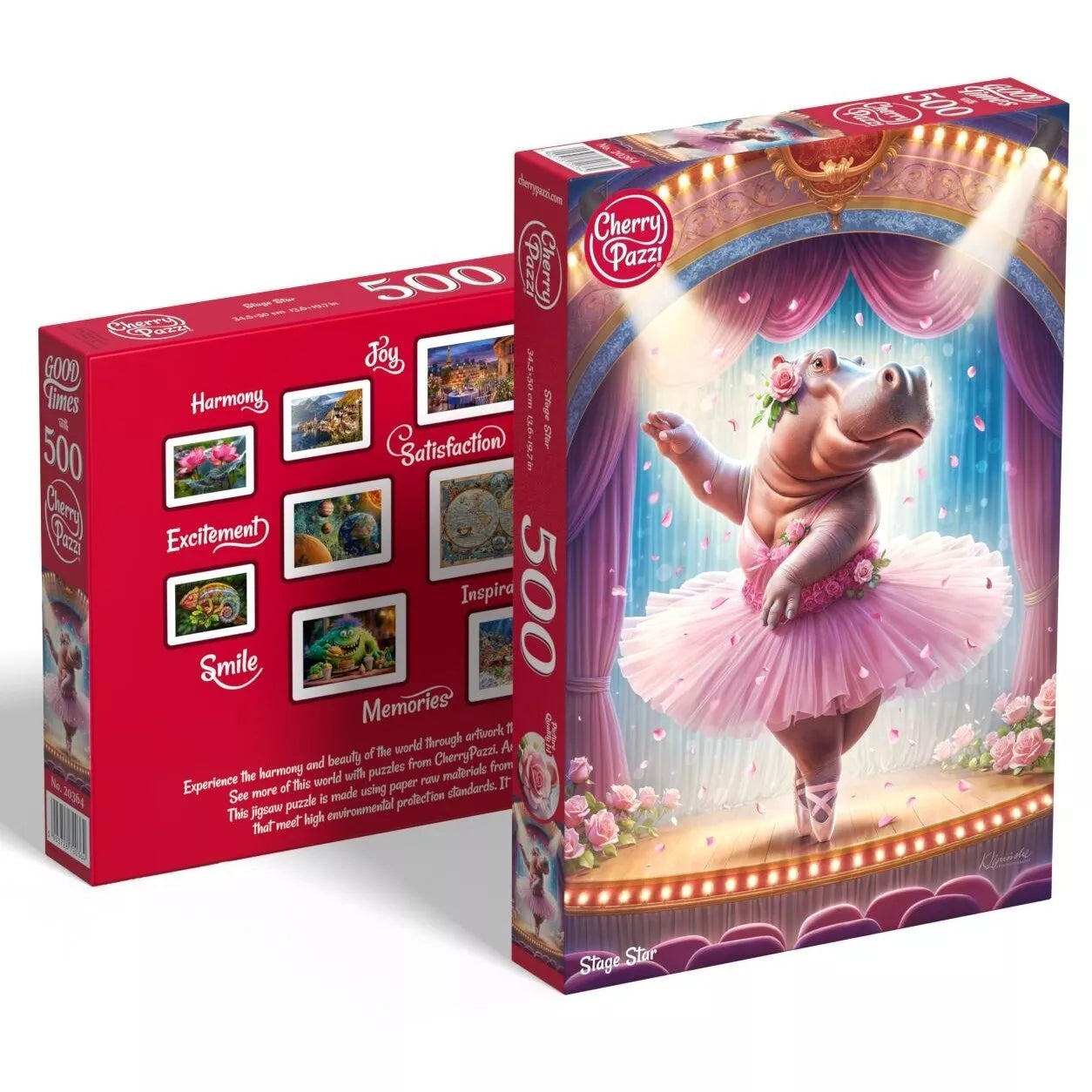 CherryPazzi dėlionė Stage Star 500 det