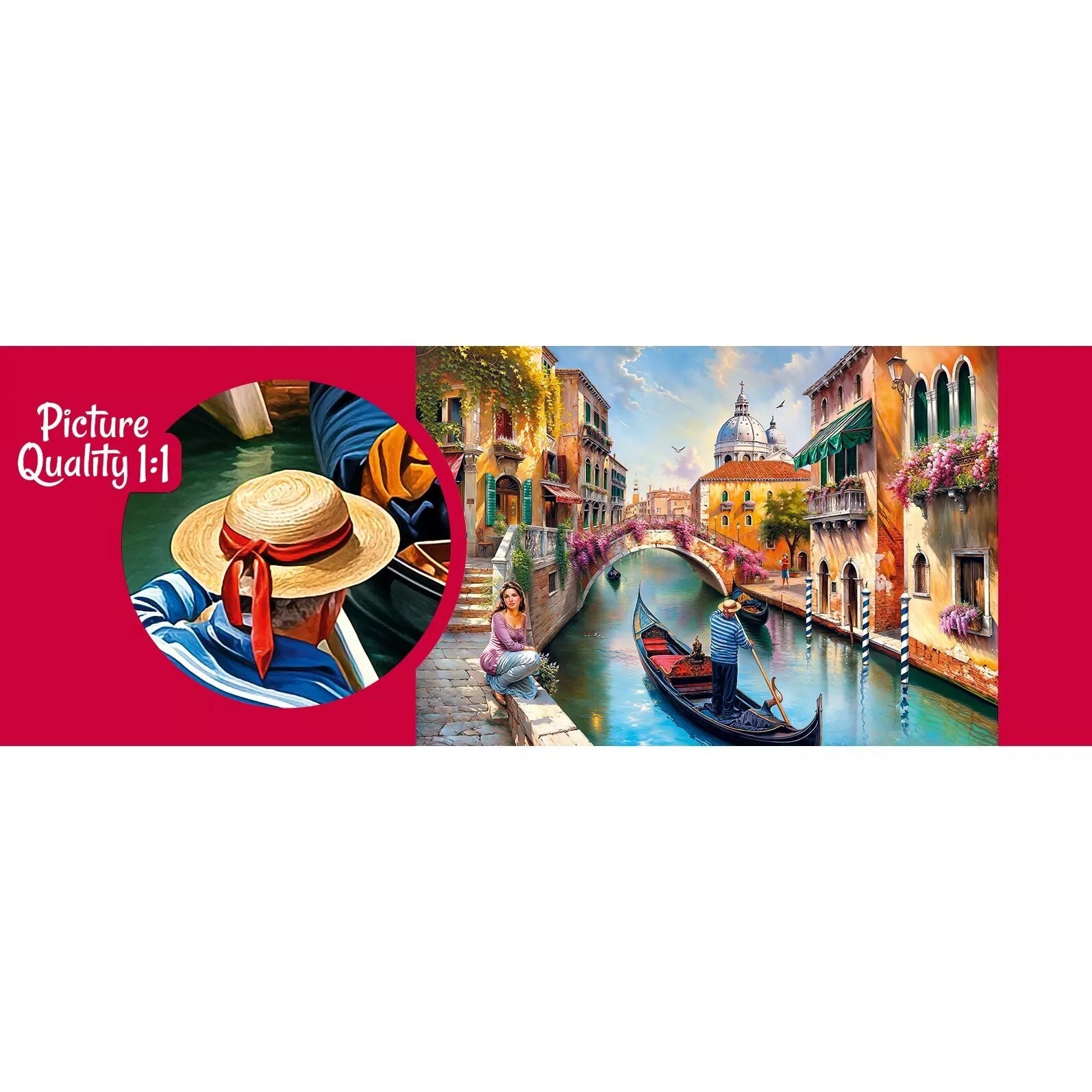 CherryPazzi dėlionė Summer in Venice 1000 det